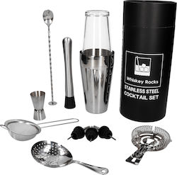 Whiskey Rocks Barkeeper Kit Tasche 11Stück