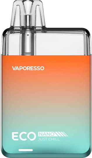 Vaporesso Eco Nano Pod Kit 6ml with Built-in Battery 1000mAh Sunrise Orange (Metal Edition)
