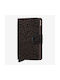 Secrid Miniwallet Men's Leather Card Wallet with RFID Brown