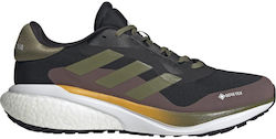 Adidas Supernova 3 Men's Running Sport Shoes Waterproof Gore-Tex Membrane Core Black / Olive Strata / Wonder Clay