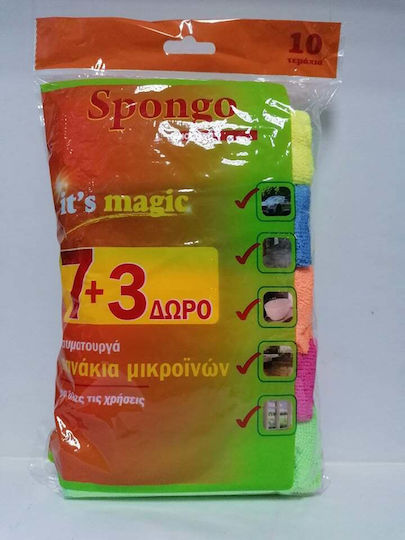 Madona Cleaning Cloths with Microfibers General Use 10pcs