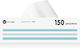 White Leaf 150 Χαρτομάντηλα 2 Φύλλων (1 Κουτί)