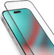 SBS Закалено стъкло за цялото лице Черен (iPhone 15 Pro Max)