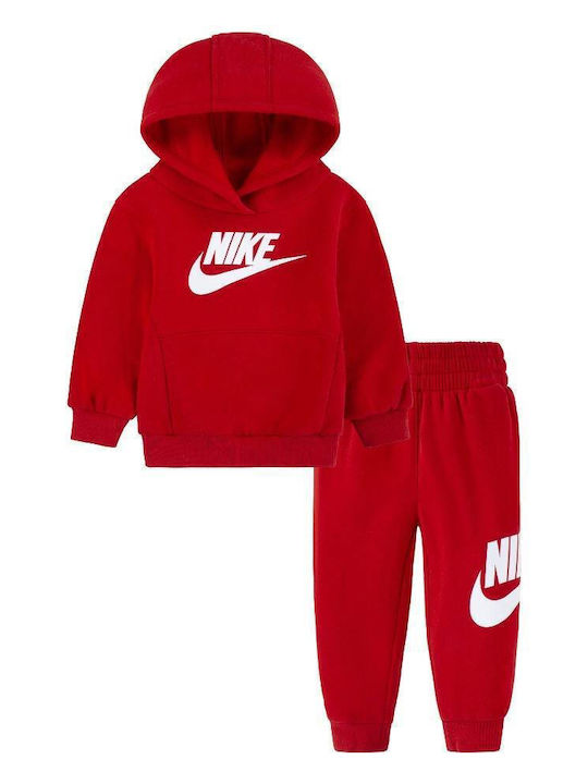 Nike Kinder Sweatpants Set - Jogginganzug Rot 2Stück Club