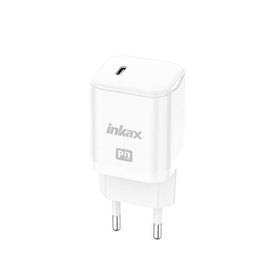 Inkax Φορτιστής Χωρίς Καλώδιο 20W Power Delivery Λευκός (Hc-04)