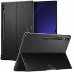 Spigen Thin Fit Pro Flip Cover Plastic Black (Galaxy Tab S9 Ultra) ACS06834