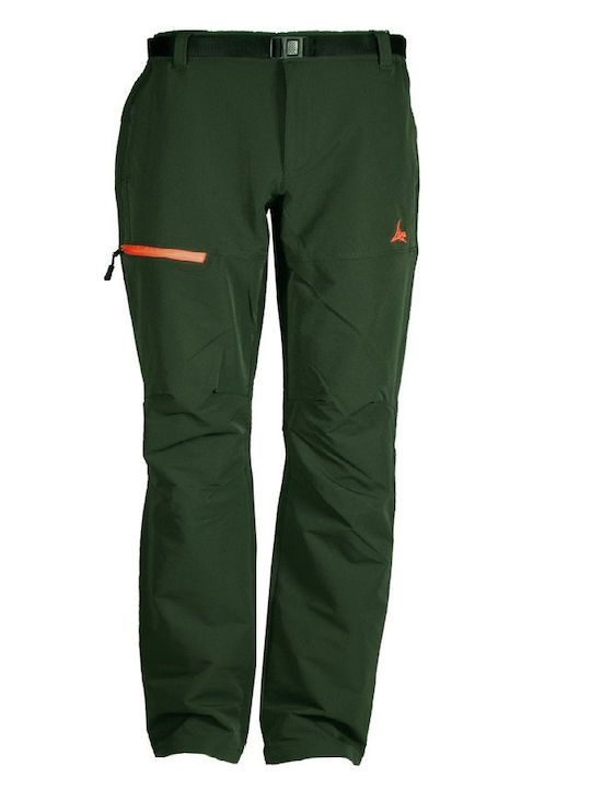 Apu Bărbați Lung Pantaloni de drumeție Verde