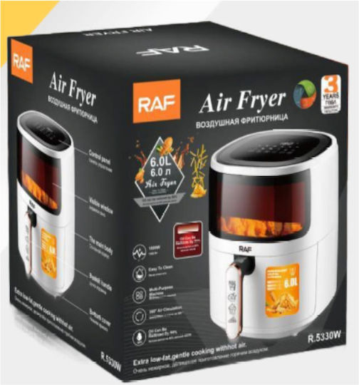Raf R5330w Air Fryer 6lt Λευκό