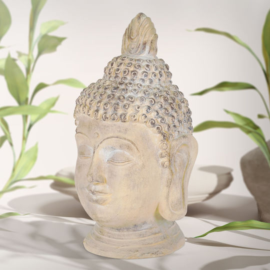 ECD Germany Decorativ Buddha din Piatră 45x39x78cm 1buc