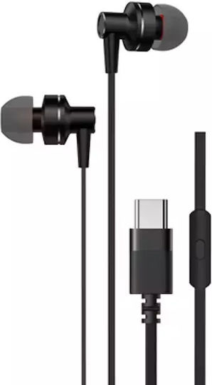 Riversong T1 In-ear Handsfree με Βύσμα 3.5mm Μαύρο