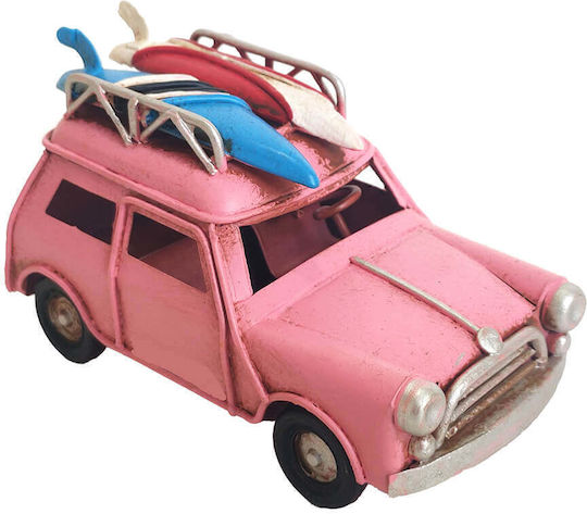 SP Souliotis Antique Decorative Miniature Car Metallic Surf 5cm