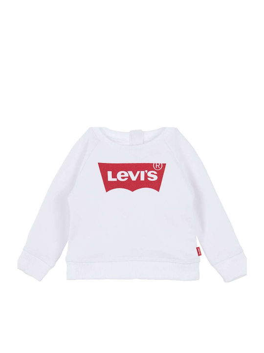 Levi's Kinder-Sweatshirt Weiß Crew