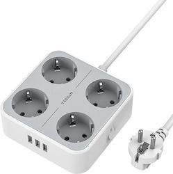 Tessan Power Strip White