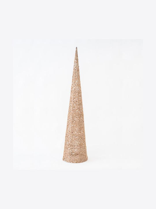 Weihnachtsdekoration Baum Kegel 110cm Gold Champagner