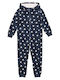 La Redoute Collections Kinder Einteiliger Schlafanzug Winterlich Fleece Blau