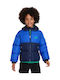 Kids' Sports Jacket Short with Hood Blue