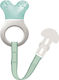 Mam Teether with Water BPA Free made of Silicone for 2 m+ Turquoise 1pcs