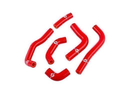 Optimal Set Silikonschläuche für Autos Wasser für Audi A3 / S3 Skoda Octavia Volkswagen Golf / Eos Rot