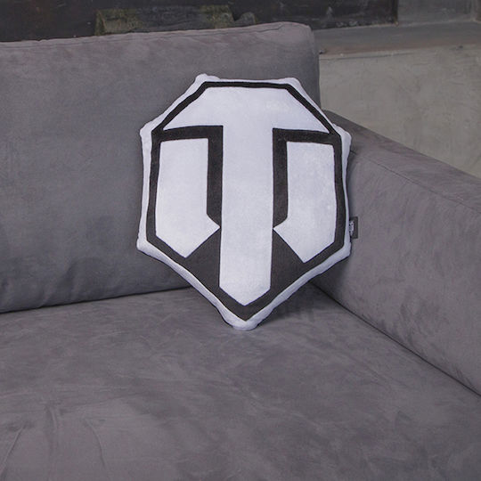 WP Merchandise Παιδικό Διακοσμητικό Μαξιλάρι Γκρι