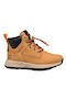 Killington Leather Kids Boots with Laces Yellow