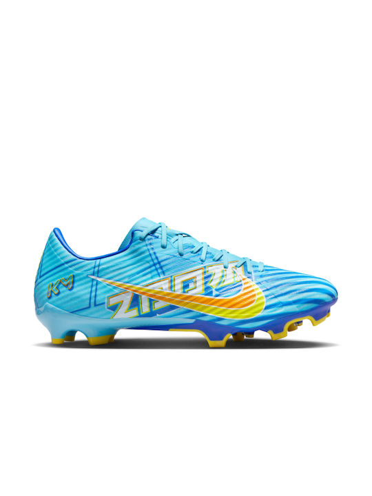 Nike Zoom Mercurial Vapor 15 Academy Kylian Mbappé MG Χαμηλά Ποδοσφαιρικά Παπούτσια με Τάπες Baltic Blue / White