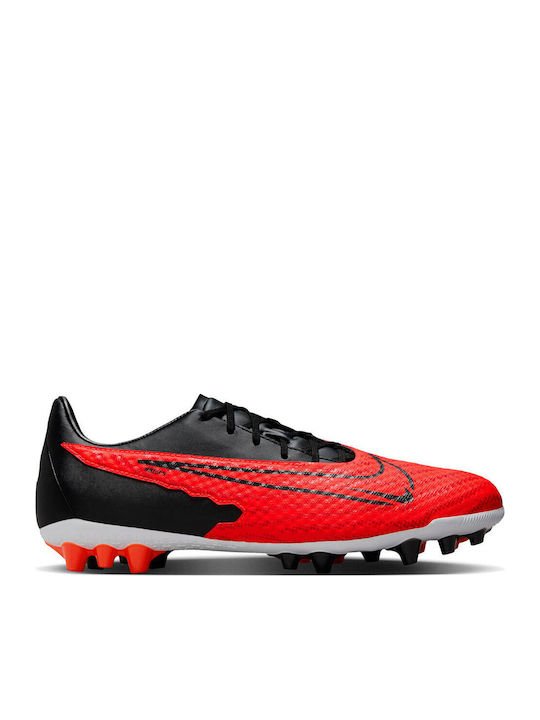 Nike Phantom GX Academy Football Shoes with Cleats Bright Crimson / White / University Red / Black