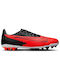 Nike Phantom GX Academy AG Low Football Shoes with Cleats Bright Crimson / White / University Red / Black