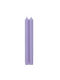 Caspari Decorative Lilac Taper Candle