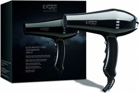 ID Italian Elite Protect Hair Ozone & Ions Ionic Professional Hair Dryer 2200W