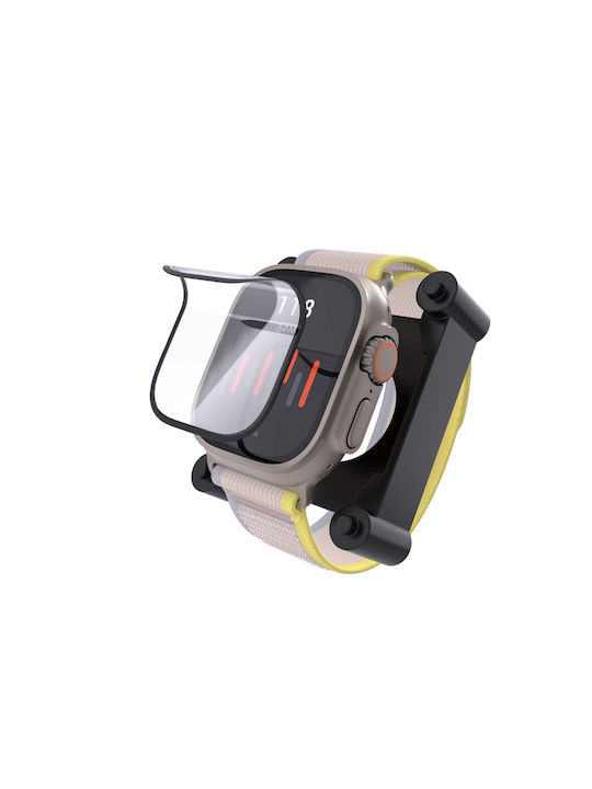 SiiPro Plastic Case in Transparent color for Apple Watch Ultra 49mm