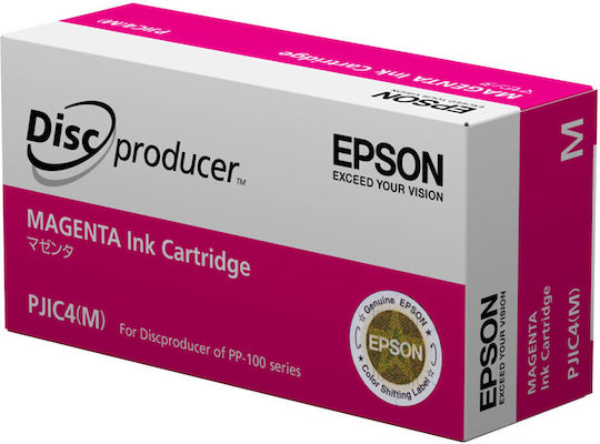 Epson PJIC4 Γνήσιο Μελάνι Εκτυπωτή InkJet Ματζέντα