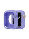 Soft Carcasă de Silicon în culoarea Violet pentru Apple Watch 45mm
