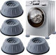 Plastic Anti-Vibration Pads for Washing Machine/Dryer 4pcs