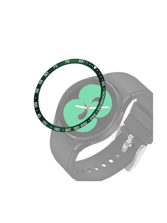 Protective Bezel Protector in Green color for Huawei Watch 4Galaxy Watch 4 Classic 46mm