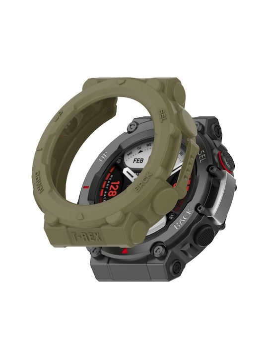 2 Силиконов Калъф в Зелен цвят за Amazfit T-Rex