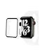 Watch Series 7 Plastic Case with Glass in White color for Apple Watch 45mm