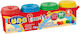 Luna 4 Plastilinas of Plasticine for 3+ Years 000620526