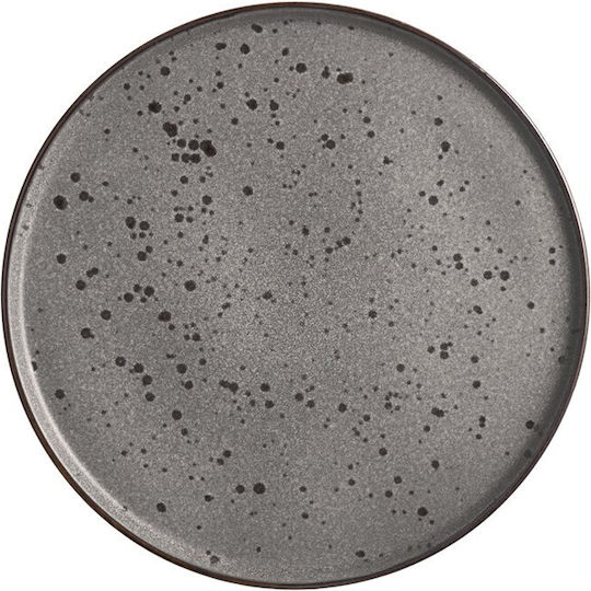 Schou 27εκ Plate Shallow Ceramic Gray