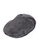 Designer's Cat Kids' Fabric Gray Beret Hat