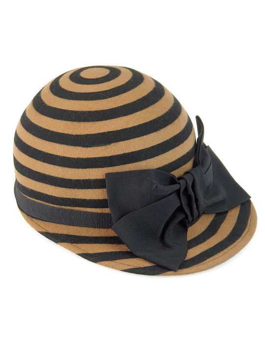 Designer's Cat Kids' Hat Jockey Fabric Black