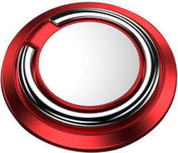 Μεταλλικό Δαχτυλίδι Ring Holder σε Κόκκινο χρώμα