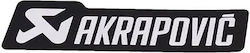 Akrapovic Διακοσμητικό Αυτοκόλλητο Μαύρο Akrapovic Διακοσμητικό Αυτοκόλλητο Μαύρο