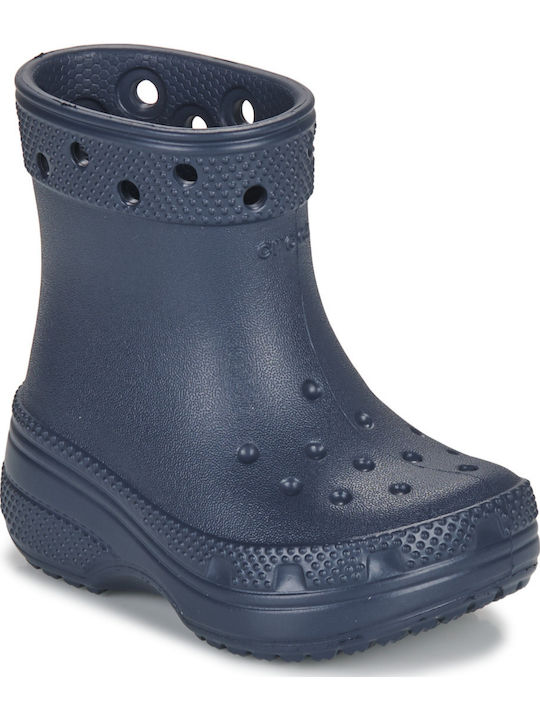 Crocs Παιδικές Γαλότσες Navy Μπλε
