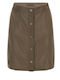 Guess Leather Mini Skirt in Green color