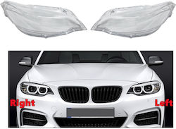 Αριστερό Κρύσταλλο Φαναριού για BMW Σειρά 2 / Σειρά 1 / E87