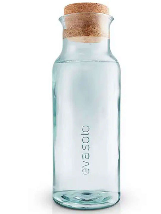 Eva Solo Sticlă Carafă de Servire cu Dop Transparentă 1000ml 1buc