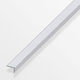 Alfer Aluminium Προφίλ Σκαλοπατιών Αλουμινίου Ασημί 200x1.9x0.8εκ.