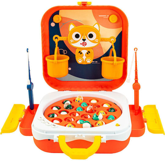 Gounaridis Toys Interactive Fishing Game Fishing with Case and Scale for 3+ Years Old (Various Designs/Assortment of Designs) 1pc