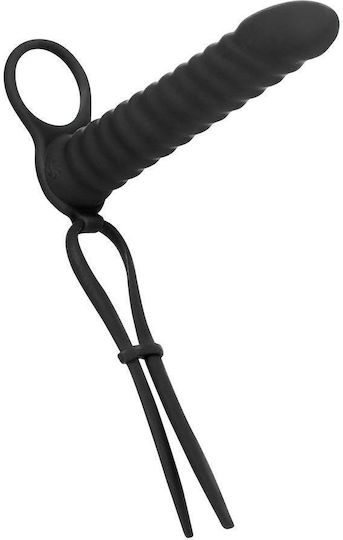 Lola Games με Διπλό Dildo και Δόνηση σε Μαύρο Χρώμα
