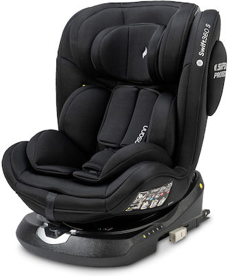 Osann Καθισματάκι Αυτοκινήτου Swift 360 S i-Size 9-36 kg με Isofix All Black